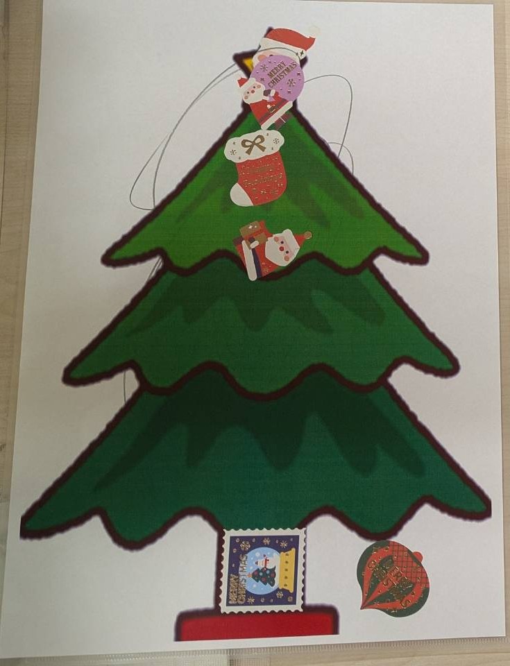 クリスマス会のボランティアさん